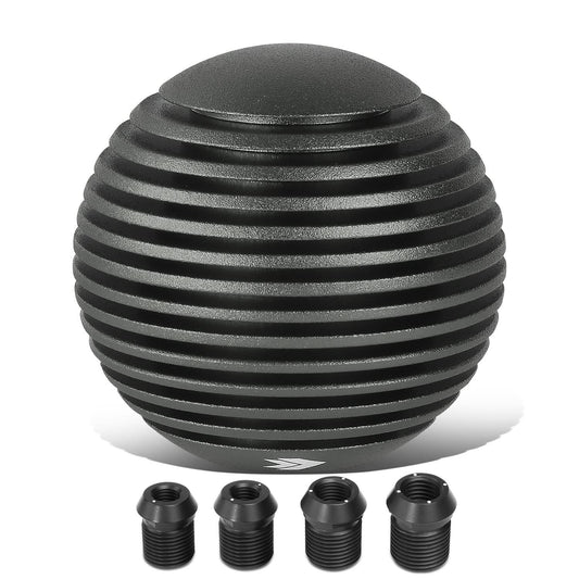 Heatsink Style Ball Shift Knob - 50MM - Gunmetal