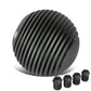 Heatsink Style Ball Shift Knob - 50MM - Gunmetal