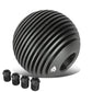 Heatsink Style Ball Shift Knob - 50MM - Gunmetal