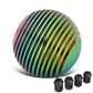 Heatsink Style Ball Shift Knob - 50MM - Neo Chrome