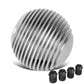 Heatsink Style Ball Shift Knob - 50MM - Silver