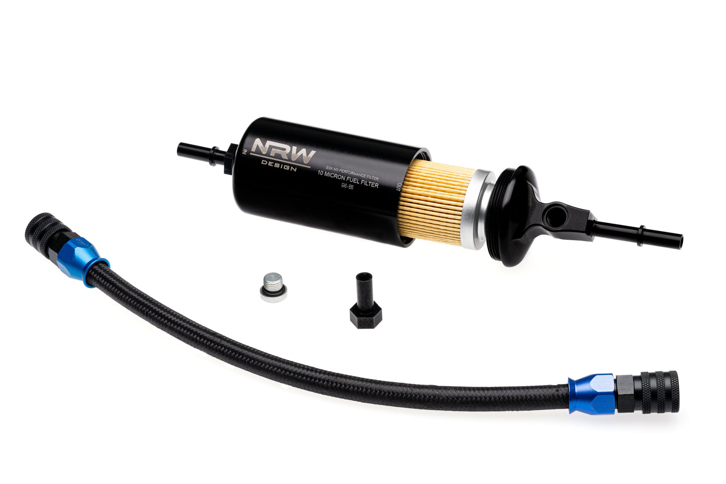 NRW-Design E9X M3 S65 Inline Fuel Filter Kit