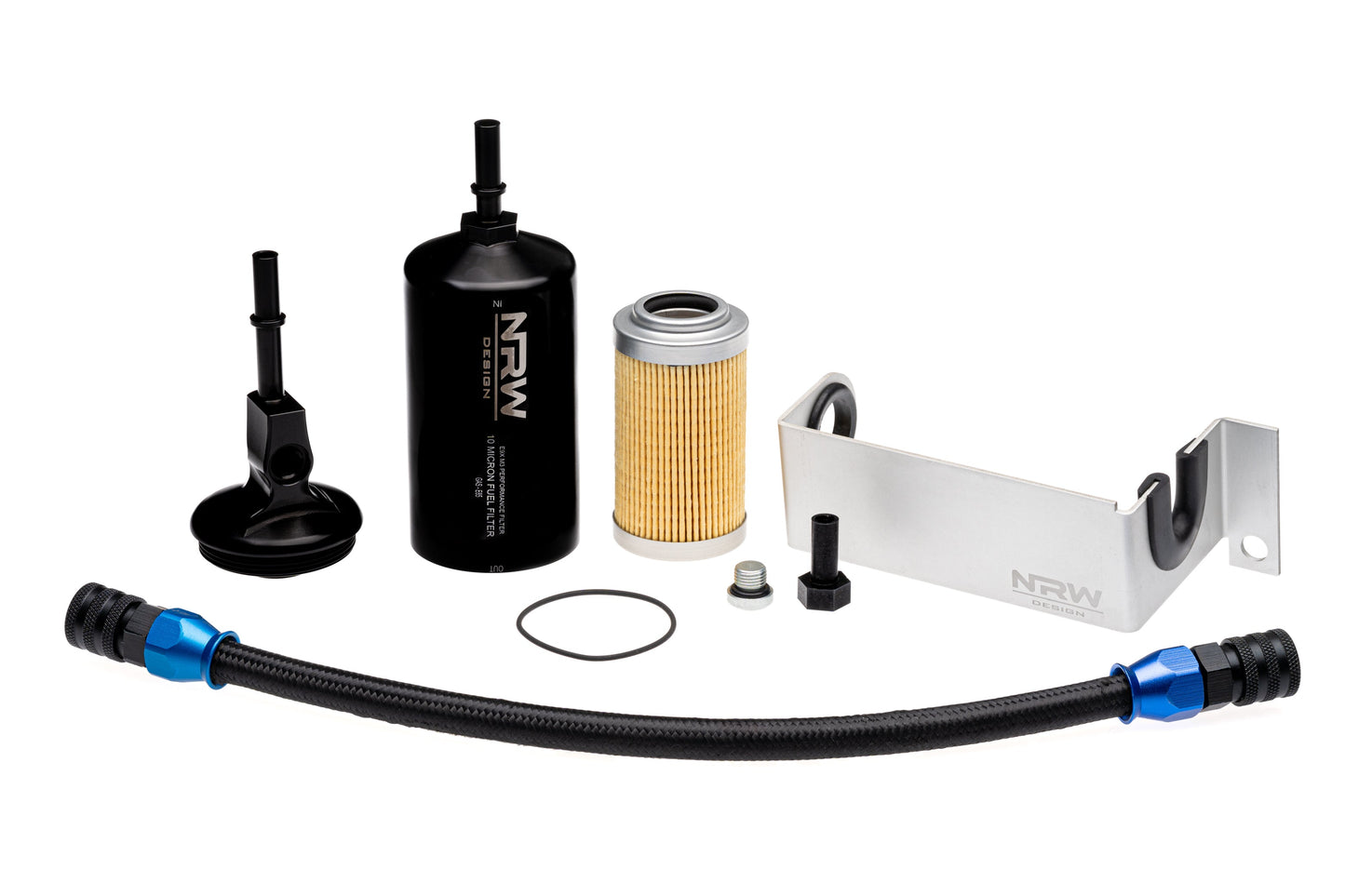 NRW-Design E9X M3 S65 Inline Fuel Filter Kit