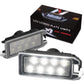 LED License Plate Lamp - 13-19 Fiat 500 / 15-17 Dodge Viper / 14-20 Jeep Grand Cherokee / 17-20 Maserati Levante - White