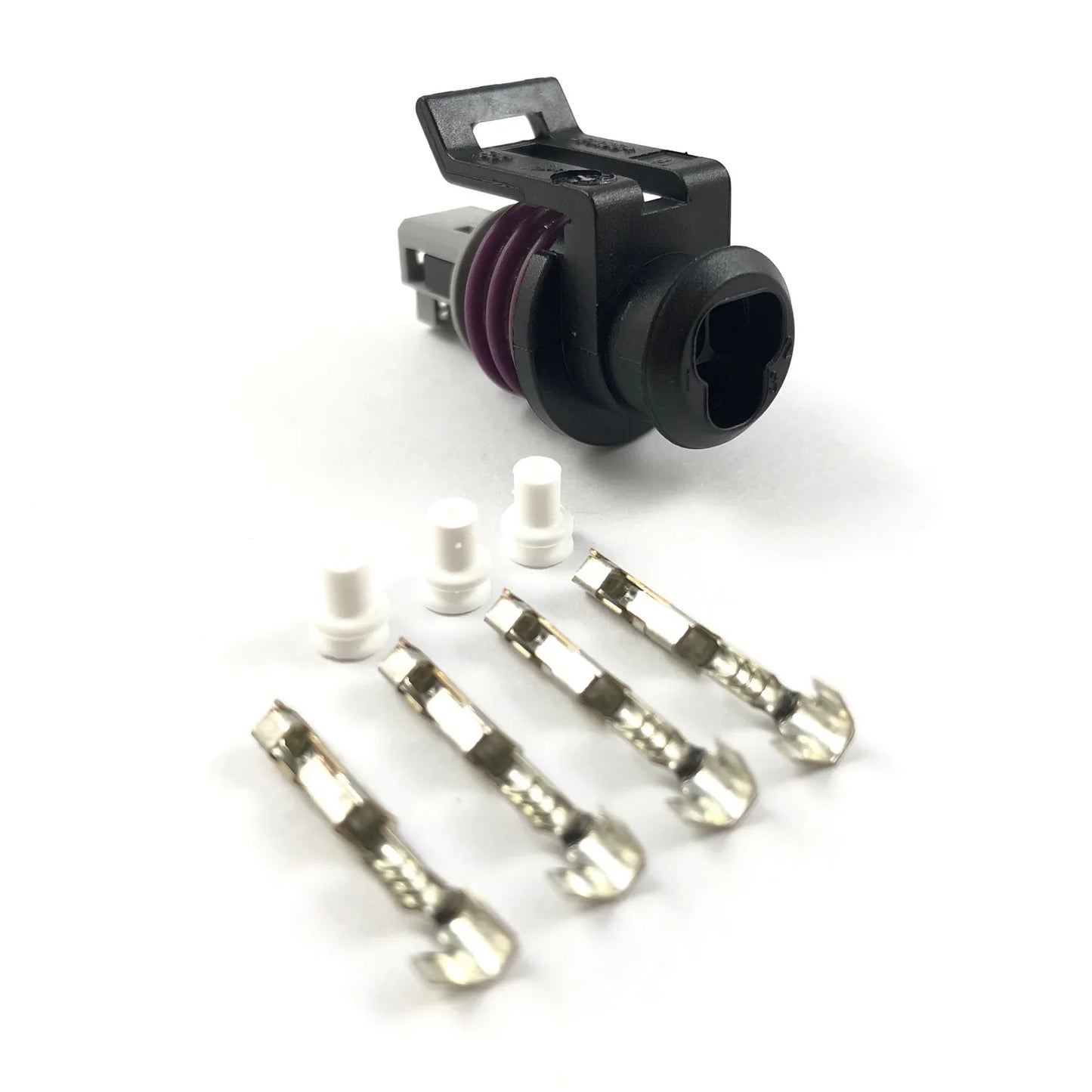 GM / AEM Style 3-Pin Pressure Sensor Connector Kit – Delphi Aptiv Gen 3 (MAP / Oil / Fuel / TH149 TPS)