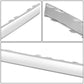 2005-2009 Jeep Cherokee Rear Bumper Molding Trim Chrome ABS