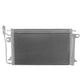 06-12 Ford Fusion AC Condenser with Transmission Oil Cooler Aluminum