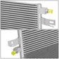 2015-2016 Chevrolet Colorado AC Condenser Aluminum