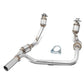 07-09 Jeep Wrangler 3.8L Catalytic Converter Y-Pipe