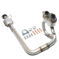 2004-2006 Jeep Wrangler 4.0L Catalytic Converter Y-Pipe