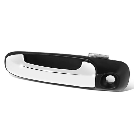 2007-2009 Chrysler Aspen Front Left Door Pull Handle - Black Chrome