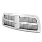2009-2018 Dodge Ram Black w/ Chrome Frame Front Grille Assembly