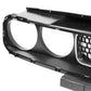 2008-2014 Dodge Charger OE Style Front Grille Black w/ Silver Trim