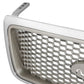 2004-2008 Ford F150 Lariat Style Front Grille Silver Chrome