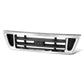 1992-2007 Ford Econoline Van Chrome & Silver Gray Grille Assembly