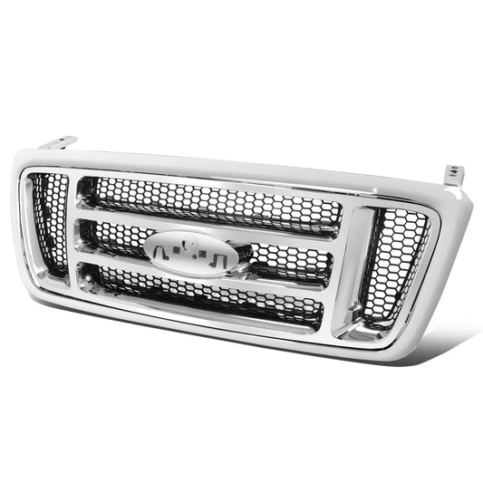 2004-2008 Ford F150 XLT Chrome Honeycomb Grille Assembly