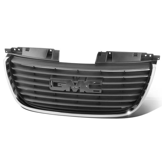 2007-2014 GMC Yukon OE Style Front Grille - Matte Black w/ Chrome