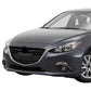 2014-2018 Mazda 3 OE Style Front Grille Textured Black