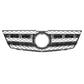 2010-2015 Mercedes GLK Silver/Black Grille with Aluminum Trim