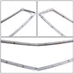 2018-2019 Acura TLX Grille Surround Trim Molding Chrome ABS