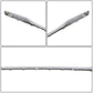 2013+ Honda Civic Front Bumper Lower Chrome Grille Trim Molding