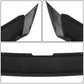 2017+ Mazda 3 Front Grille Filler Upper Panel Trim Molding - Matte Black