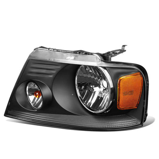 2004-2008 Ford F-150 OE Style Headlight Left - Black Housing