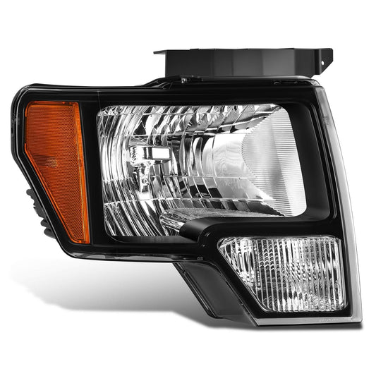 2010-2014 Ford F-150 OE Style Right Headlight - Black Housing