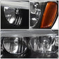 99-04 Jeep Grand Cherokee OE Style Right Headlight - Black Housing