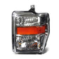 2008-2010 Ford F-250 F-350 F-450 F-550 Super Duty OE Style Left Headlight