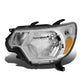 2012-2015 Toyota Tacoma OE Style Left Headlight - Chrome Housing