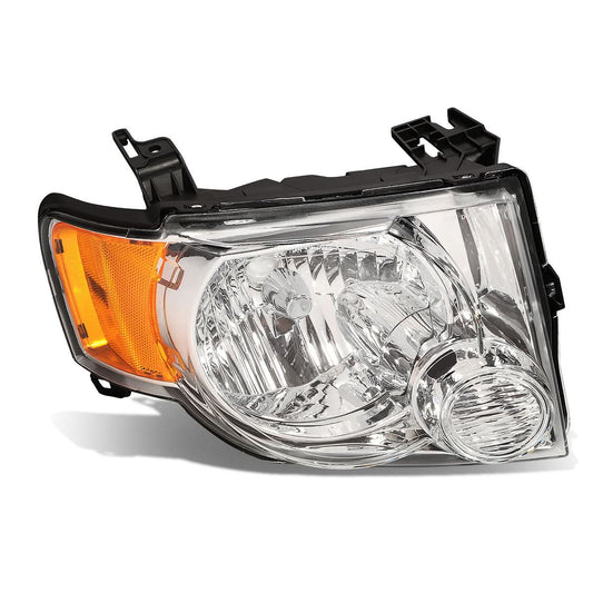 2008-2012 Ford Escape OE Style Right Headlight Chrome Housing H13