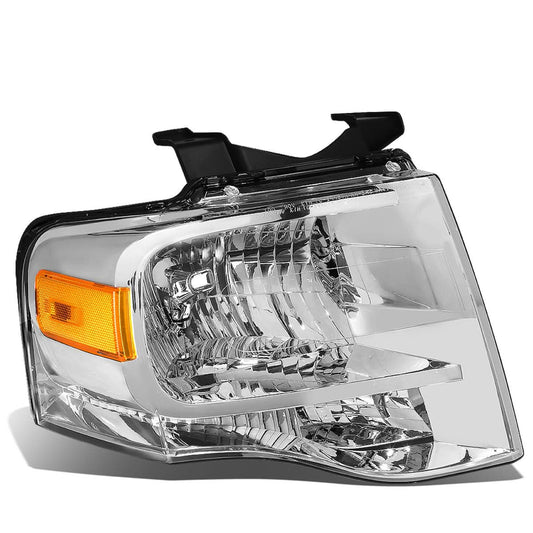 2007-2014 Ford Expedition OE Style Right Headlight - Chrome Housing