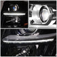 15-20 Chevrolet Tahoe Suburban OE Style Left Headlight Black Housing