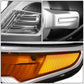 2011-2015 Ford Explorer OE Style Left Headlight - Black Housing