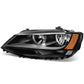 2011-2018 Volkswagen Jetta OE Style Left Headlight