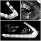 2014-2016 Nissan Rogue Halogen Headlights - Black Housing Right Side