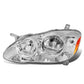 2003-2008 Toyota Corolla OE Style Left Headlight - 9005/9006 Bulbs