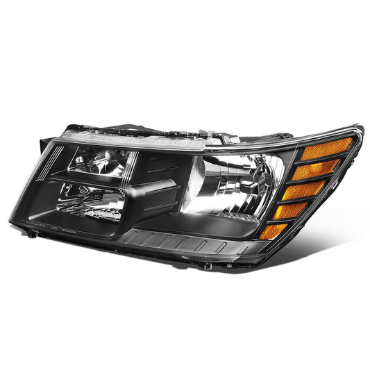 2009-2020 Dodge Journey OE Style Black Housing Headlight - Left