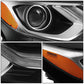 2018-2021 Chevrolet Equinox OE Style Right Headlight - Black Housing