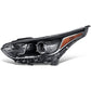 2019-2021 Kia Forte OE Style Left Headlight - Black