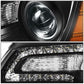 2011-2014 Chrysler 300C OE Style Left Side Headlight - Black