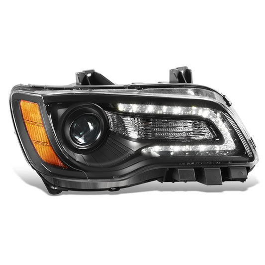 2011-2014 Chrysler 300C OE Style Right Side Headlight - Black
