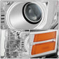 2009-2012 Ford Flex OE Style HID Headlights - Chrome Housing Left