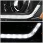 2018 Chevrolet Traverse OE Style Black Housing Headlights - Amber
