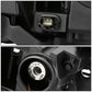 2013-2019 Ford Taurus OE Style Left Headlight - Black Housing