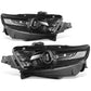 13-19 Ford Taurus OE Style Halogen Headlights Black Housing Clear
