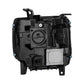 16-19 GMC Sierra 1500 OE Style HID DRL Headlights Black Housing