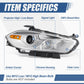 13-16 Dodge Dart OE Style Chrome Housing Headlights - Right Side