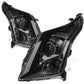 2010-2016 Cadillac SRX OE Style Headlights - Black Housing